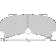Тормозные колодки, дисковые, комплект Ferodo FSL626 2 0366 1193648834 FDB626