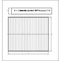 Салонный фильтр MAGNETI MARELLI UBLPO Audi A6 (C4) 1 Универсал 2.8 174 л.с. 1994 – 1997 LA 46 154064174630