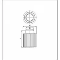 Воздушный фильтр MAGNETI MARELLI 1193737721 LX 388 154074628980 7XA3B