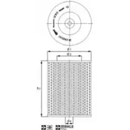 Воздушный фильтр MAGNETI MARELLI LX91 2 Toyota Land Cruiser Prado (J70) 1 Внедорожник 154084455950 3VIU1TB