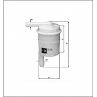 Топливный фильтр MAGNETI MARELLI KL 172 154098902940 1193738607 RVWDQ