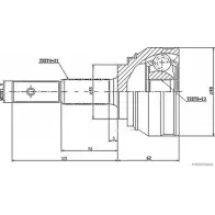 Шрус граната MAGNETI MARELLI 600000060350 1HRW2 J2821 013 1193785505