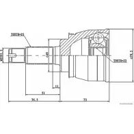 Шрус граната MAGNETI MARELLI CIPHWXP 600000063290 J282800 7 1193785787