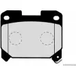 Тормозные колодки, дисковые, комплект MAGNETI MARELLI 1193790746 J36120 15 HA4SX27 600000100210