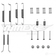 Ремкомплект тормозных накладок TOMEX BRAKES 40-0 1 1424470408 BVB2WVP tx4001 - Изображение 3