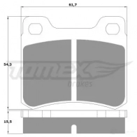 Тормозные колодки, комплект TOMEX BRAKES tx10371 20687 1424311660 10-3 71 - Изображение 4