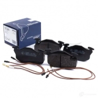 Тормозные колодки, комплект TOMEX BRAKES 10 -341 20905 1424311654 tx10341 - Изображение 2