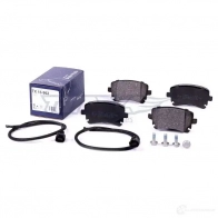 Тормозные колодки, комплект TOMEX BRAKES DJP 87 1437749648 tx13962 - Изображение 2