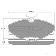 Тормозные колодки, комплект TOMEX BRAKES 1424311984 23099 tx1308 13-0 8 - Изображение 4