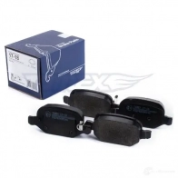 Тормозные колодки, комплект TOMEX BRAKES 1425025497 tx1718 25652 17- 18 - Изображение 2