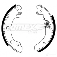 Барабанные тормозные колодки, комплект TOMEX BRAKES 23- 22 tx2322 1424829545 CGZSV