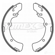 Барабанные тормозные колодки, комплект TOMEX BRAKES 21-4 5 RBXS8 1424828034 tx2145