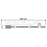 Датчик износа тормозных колодок TOMEX BRAKES 1424550204 8S5IG tx3043 30-4 3