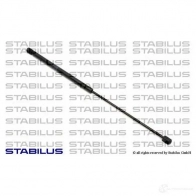 Амортизатор багажника, упор задней двери STABILUS 887064 4046577157132 ZKQ1 VAV 1423359449