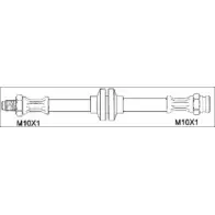 Тормозной шланг ROADHOUSE GSX19018 4 4F8X60O Fiat Strada (178) 1 Пикап 1.2 73 л.с. 1999 – 2006 1901.84