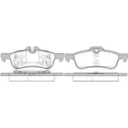 Тормозные колодки дисковые, комплект ROADHOUSE Mini Cooper (R52) 1 Кабриолет 1.6 John Cooper Works 210 л.с. 2004 – 2007 PSX 286220 2862.20 5CGI80