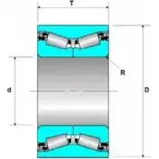 Ступичный подшипник TIMKEN KXUSB63 JRM4249-90UD6 Jaguar XJ (X308) 4 Седан 3.2 237 л.с. 1997 – 2003 JRM 4249-90UD6