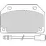 Тормозные колодки, дисковые, комплект NECTO FD644A FD644 2057 3 1194094684