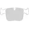 Тормозные колодки, дисковые, комплект NECTO FD6671A FD6671 2128 4 1194095149