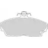 Тормозные колодки, дисковые, комплект NECTO 3FGSN FD6673A 1194095153 FD6 673