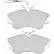 Тормозные колодки, дисковые, комплект NECTO FD6717 2188 8 FD6717A 1194095284