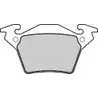 Тормозные колодки, дисковые, комплект NECTO FD6783 2302 0 1194095461 FD6783A
