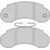 Тормозные колодки, дисковые, комплект NECTO FD685V 2093 2 1194095635 FD685