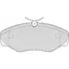 Тормозные колодки, дисковые, комплект NECTO FD6944 FD6944V 1194095887 230 99