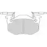 Тормозные колодки, дисковые, комплект NECTO FD695N FD695 2 0635 1194095939