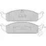 Тормозные колодки, дисковые, комплект NECTO FD6972A 23 318 FD6972 1194095981