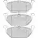 Тормозные колодки, дисковые, комплект NECTO FD7085N 23 131 1194096243 FD7085
