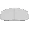 Тормозные колодки, дисковые, комплект NECTO FD904A FD904 205 35 1194097439
