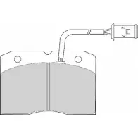 Тормозные колодки, дисковые, комплект ABEX EU6SQ AVR105 290 41 1194122350