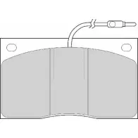 Тормозные колодки, дисковые, комплект ABEX 9NFBP 2111 0 AVR123 1194122369