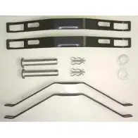 Тормозные колодки, дисковые, комплект DURON DCV1678B 66G7787 29 165 1194125174