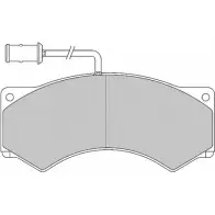 Тормозные колодки, дисковые, комплект DURON DCV503 O1XNAX 290 24 1194125199