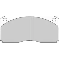 Тормозные колодки, дисковые, комплект DURON VY7QTHP 1194125200 DCV523 29 302