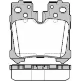 Тормозные колодки дисковые, комплект KAWE Lexus LS (XF40) 4 Седан 4.6 460 (USF40) 388 л.с. 2012 – 2024 1321 20 28L2C PCA13 2120