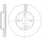 Тормозной диск WOKING DSA616 5910 36NT1 Mazda 2 (DJ) 4 Хэтчбек 1.5 D 105 л.с. 2014 – 2018 D61659.10