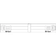 Тормозной шланг WOKING RQKW7BR 1194217261 G SA190035 G1900.35
