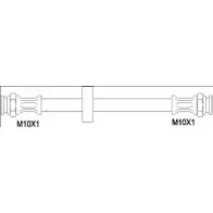 Тормозной шланг WOKING G1900.46 1194217272 A7N5K GSA190 046