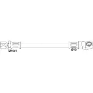 Тормозной шланг WOKING QA6FON G1903.95 GSA1903 95 Opel Astra (F) 1 Универсал 1.4 (F08. C05) 82 л.с. 1992 – 1998