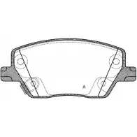 Тормозные колодки, дисковые, комплект OPEN PARTS 22 397 22398 BPA1695.02 1194271366
