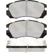 Тормозные колодки, дисковые, комплект BRAKE ENGINEERING 1194271386 214 82 BYW6DD PA1011