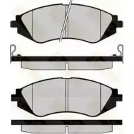 Тормозные колодки, дисковые, комплект BRAKE ENGINEERING 2323 4 PA1146 1194271483 23235