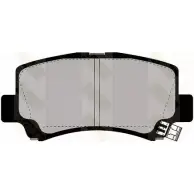Тормозные колодки, дисковые, комплект BRAKE ENGINEERING 2366 2 AOVBY9 1194271671 PA1298