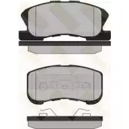 Тормозные колодки, дисковые, комплект BRAKE ENGINEERING 1194271744 2 3497 PA1337 23498