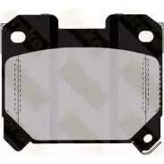 Тормозные колодки, дисковые, комплект BRAKE ENGINEERING 1194271828 PA1407 MN0VBN 219 55