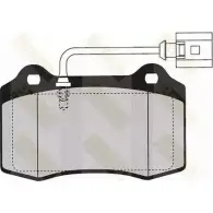 Тормозные колодки, дисковые, комплект BRAKE ENGINEERING 1194272118 21 381 24143 PA1606
