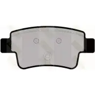 Тормозные колодки, дисковые, комплект BRAKE ENGINEERING PA1768 1194272370 243 49 GZB3Y6